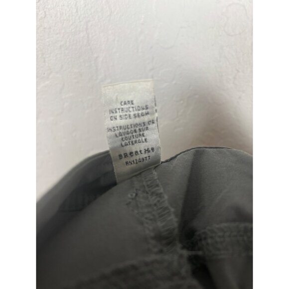 Prana Womens L Grey Drawstring Pants Outdoors Camping Hiking - Picture 4 of 4